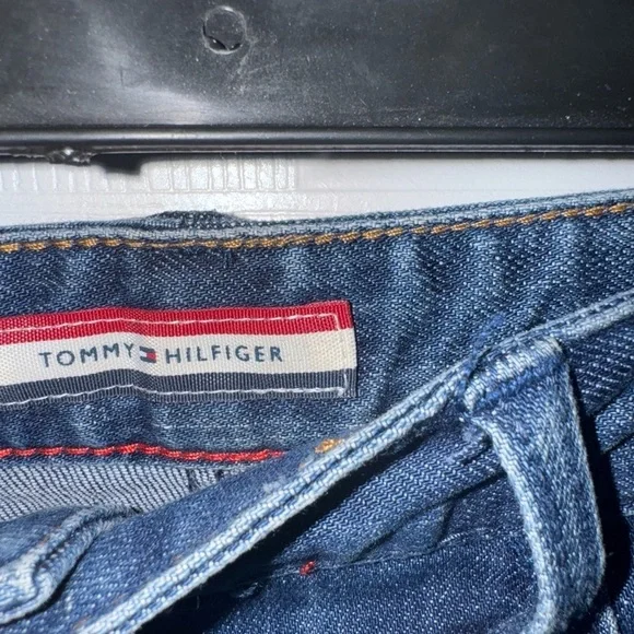 Tommy Hilfiger Denim Mini Skirt Size 6 - Picture 3 of 7